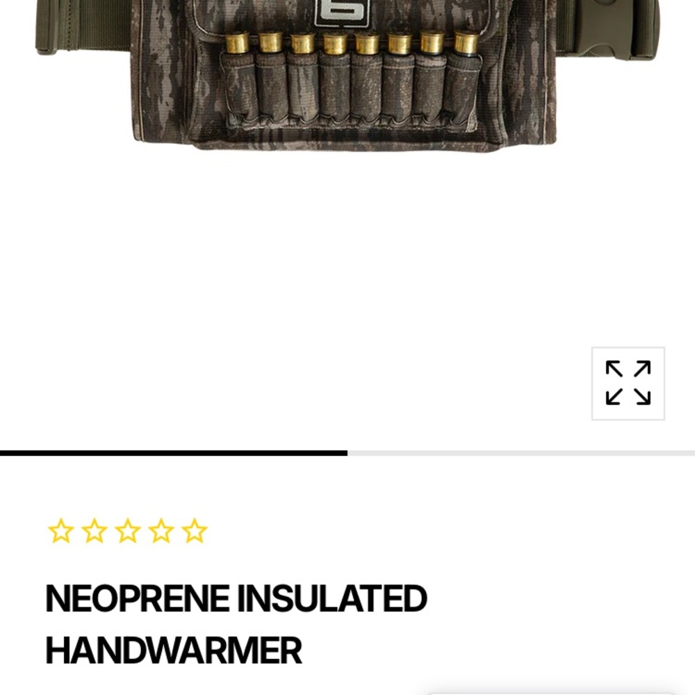 Banded Neoprene Insulated Handwarmer Gloves - Camouflage